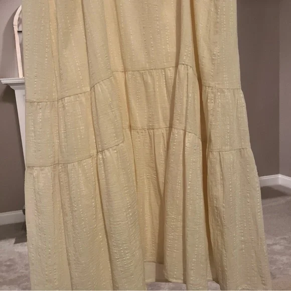 Zara Beige Maxi Dress - Picture 7 of 9